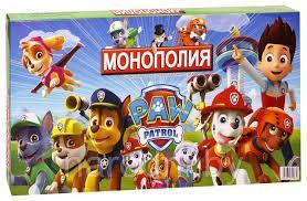 Настольная игра монополия щенячий патруль