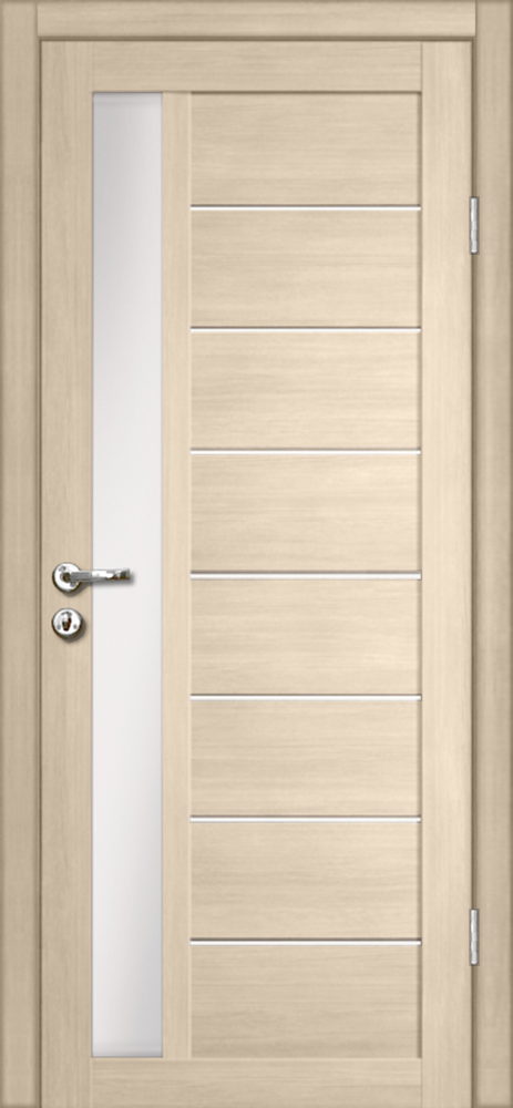 Межкомнатная дверь OLOVI - Модерн 4 Дуб Белёный (2000х600)