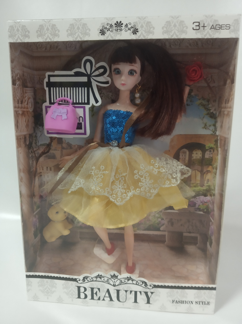 Кукла Beaunty с аксессуарами игрушка арт. 1846-С  "Модница" принцесса барби barbie и аксессуары
