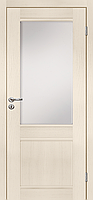 Межкомнатная дверь OLOVI - Классика остеклённая Ясень Белый (2000х600), фото 1