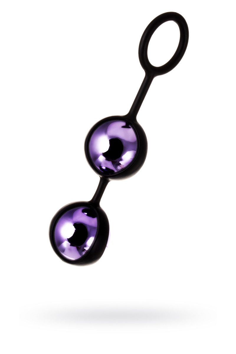 Вагинальные шарики TOYFA A-Toys, Фиолетовый, 3,1 см