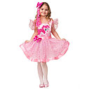Детский карнавальный костюм Моя маленькая Пони принцесса Пинки Пай платье новогодний костюм для утренника, фото 3