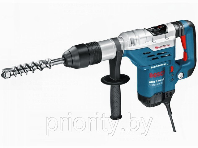 Перфоратор BOSCH GBH 5-40 DCE в чем. (1150 Вт, 8.8 Дж, 2 реж., патрон SDS-MAX, вес 6.8 кг)