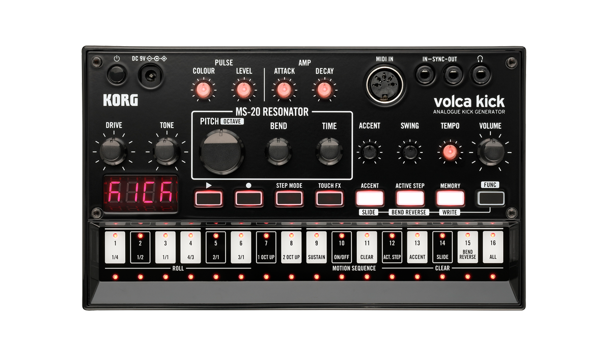 Синтезатор Korg Volca Kick - фото 1 - id-p138205192