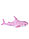 Мягкая игрушка Акула 100 см Розовая, фото 2