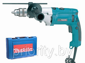 Дрель ударная MAKITA HP 2070 в чем. (1010 Вт, патрон ЗВП, 2 скор.)