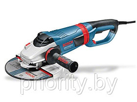 Двуручная углошлифмашина BOSCH GWS 24-230 LVI в кор. (2400 Вт, диск 230х22 мм, вибро, плавный пуск, без регул.