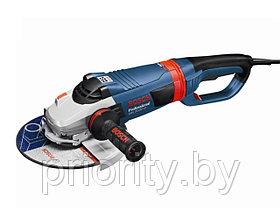 Двуручная углошлифмашина BOSCH GWS 26-230 LVI в кор. (2600 Вт, диск 230х22 мм, вибро, плавный пуск, без регул.