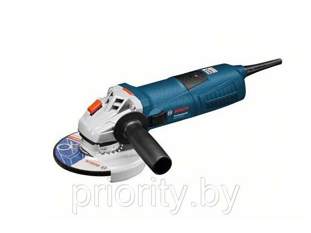 Одноручная углошлифмашина BOSCH GWS 13-125 CI в кор. (1300 Вт, диск 125х22 мм, вибро, плавный пуск, без регул. - фото 1 - id-p138226855