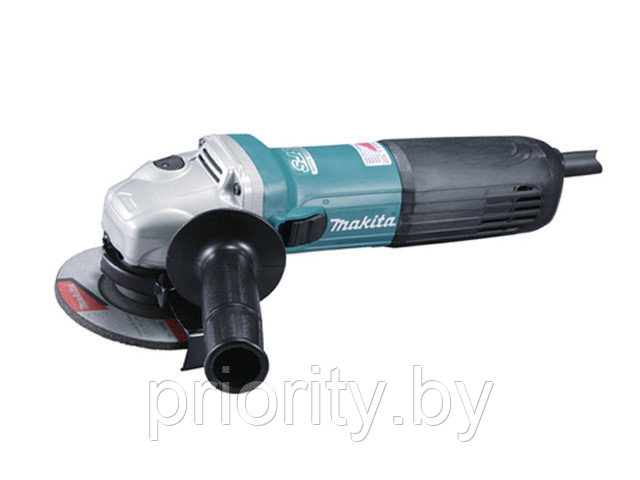 Одноручная углошлифмашина MAKITA GA 5040 C в кор. (1400 Вт, диск 125х22 мм, плавный пуск, регул. об.)