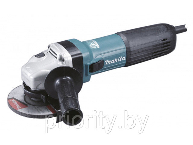 Одноручная углошлифмашина MAKITA GA 5041 C в кор. (1400 Вт, диск 125х22 мм, плавный пуск, регул. об.)