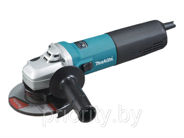 Одноручная углошлифмашина MAKITA GA 5041 R в кор. (1100 Вт, диск 125х22 мм, плавный пуск, без регул. об.)