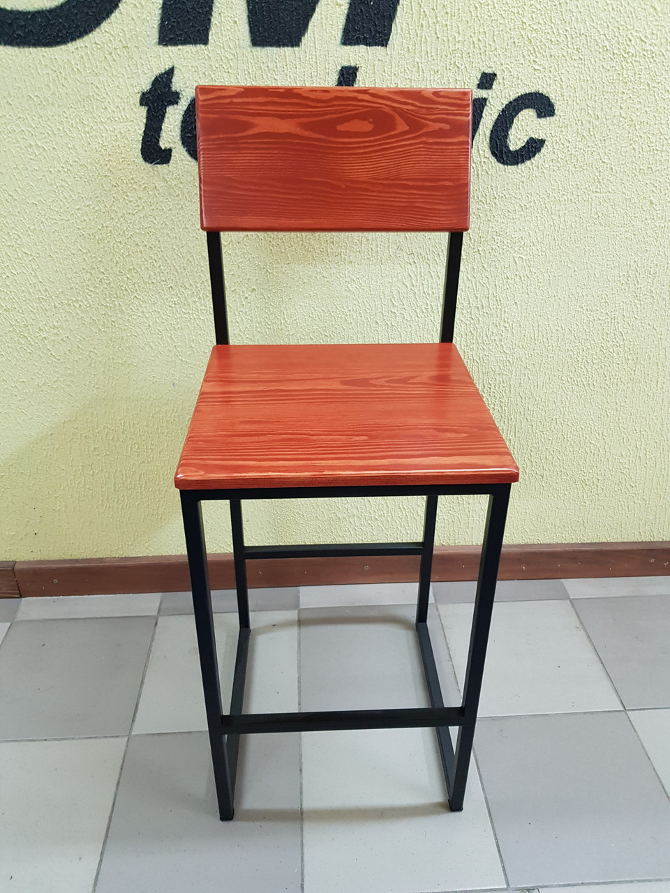 Барный стул "Классик" со спинкой, вариант 2 - фото 3 - id-p138251239