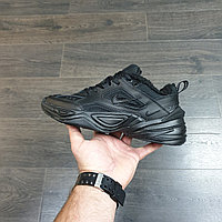 Кроссовки Nike M2K Tekno Full Black с мехом