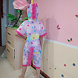 Детская пижама кигуруми единорог 120, фото 2