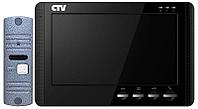 Комплект цветного видеодомофона CTV-DP1704 MD Black