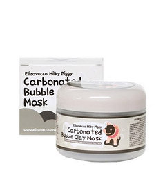 Маска для лица ОЧИЩАЮЩАЯ/ПУЗЫРЬКОВАЯ Сarbonate Bubble Clay Mask (Elizavecca), 100 мл