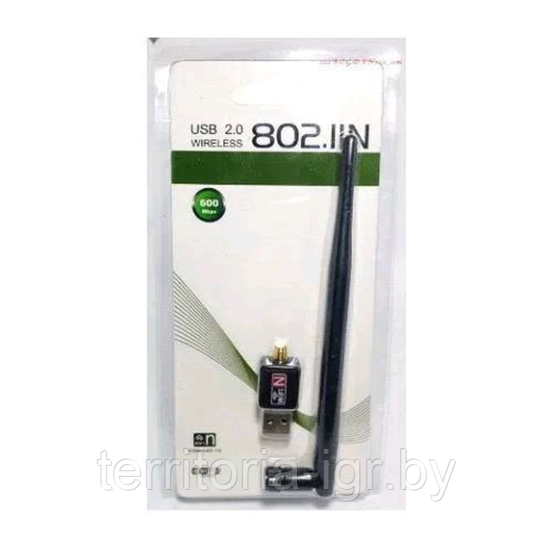 Беспроводной USB WiFi адаптер 802.IIN 600 Mbps - фото 1 - id-p138272232