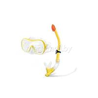 Маска с трубкой для плавания Intex 55647 Wave Rider Swim