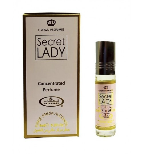 Женские масляные духи AL REHAB SECRET LADY с роллером 6 мл