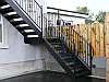 Лестницы металлические уличные, фото 2