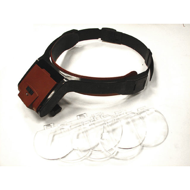 Бинокуляр Лупа-очки с подсветкой MG81001-B - фото 7 - id-p138273805