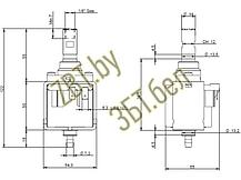 Универсальная помпа (насос) для кофемашин Ulka Q100 (ULKA Ep77 28W, 49BQ173, 49028863, AV5441, CFM001UN,, фото 3