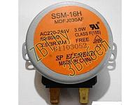Мотор вращения поддона SSM-16H MDFJ030AF для микроволновой печи Samsung DE31-10170A 220V 2.5/3 rpm 3w