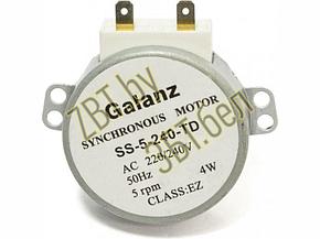 Мотор вращения поддона для микроволновой печи (микроволновки) MM240V04 220V 5rpm 4w, фото 2