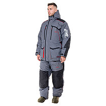 Зимний костюм HUNTSMAN Siberia мембрана 6000/6000 -45°C цвет Серый/Черный ткань Breathable