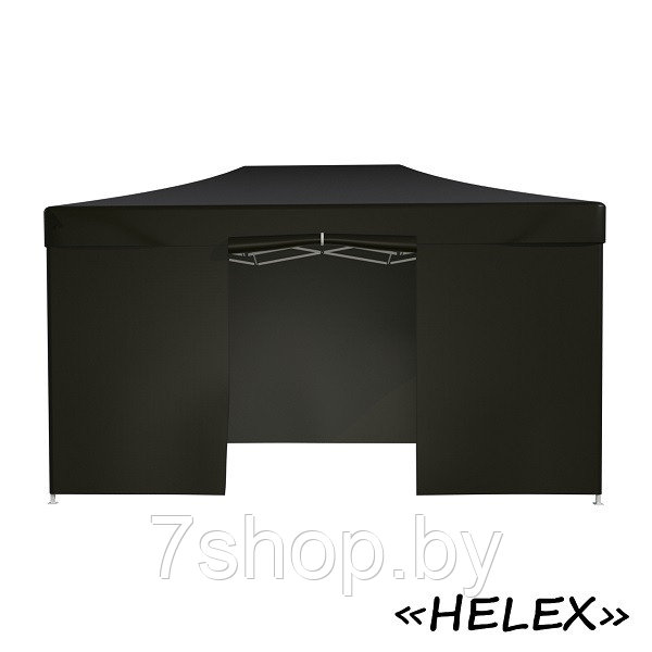 Тент садовый Helex 4342 3x4.5х3м полиэстер черный - фото 5 - id-p138292727
