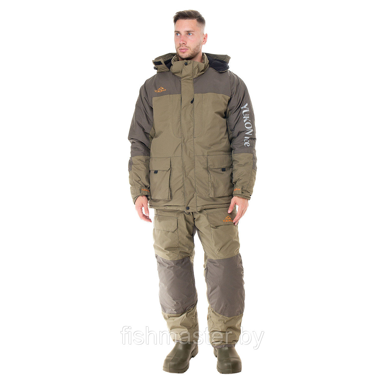 Зимний костюм HUNTSMAN Yukon Ice мембрана 6000/6000 -45°C цвет Хаки ткань Breathable