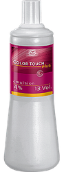 Крем-лосьон Велла Профессионал окислительный 4% 1000ml - Wella Professionals Color Touch Plus Emulsion 13 vol