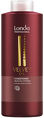 Кондиционер Лонда для восстановления волос с аргановым маслом 1000ml - Londa Professional Velvet Oil