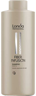 Шампунь Лонда с кератином для восстановления волос 1000ml - Londa Professional Fiber Infusion Shampoo
