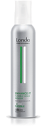 Пенка Лонда укладки волос нормальной фиксации 250ml - Londa Professional Style Volume Mousse Enhance Flexible