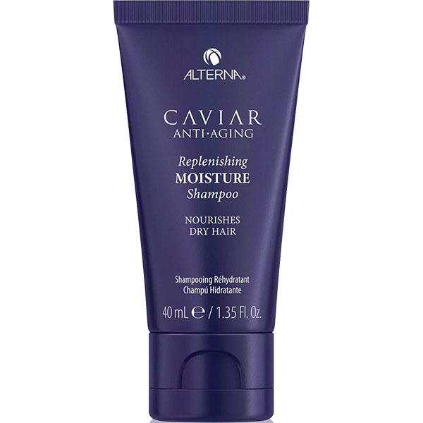 Шампунь Альтерна для мягкости и эластичности ломких и сухих волос 40ml - Alterna Caviar Replenishing Moisture - фото 2 - id-p138297543