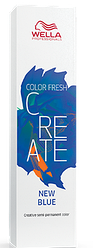 Краситель Велла Профессионал оттеночный с прямыми пигментами 60ml - Wella Professionals Color Fresh New Blue