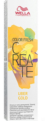 Краситель Велла Профессионал оттеночный с прямыми пигментами 60ml - Wella Professionals Color Fresh Uber Gold