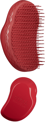 Расческа массажная Тангле Тизер красный - Tangle Teezer Thick and Curly Salsa Red - фото 1 - id-p138298058