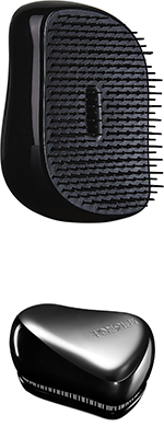 Расческа массажная Тангле Тизер черный/стальной - Tangle Teezer Mens Compact Groomer - фото 1 - id-p138298105