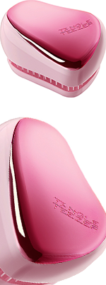 Расческа массажная Тангле Тизер розовый металлик/розовый - Tangle Teezer Compact Styler Baby Doll Pink Chrome