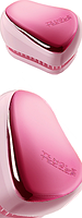 Расческа массажная Тангле Тизер розовый металлик/розовый - Tangle Teezer Compact Styler Baby Doll Pink Chrome