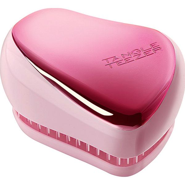 Расческа массажная Тангле Тизер розовый металлик/розовый - Tangle Teezer Compact Styler Baby Doll Pink Chrome - фото 2 - id-p138298106