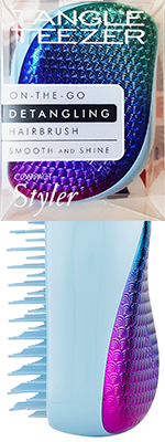 Расческа массажная Тангле Тизер синий/зеленый хром - Tangle Teezer Compact Styler Sundowner