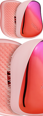 Расческа массажная Тангле Тизер розовый хром - Tangle Teezer Compact Styler Cerise Pink Ombre