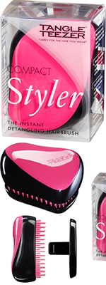 Расческа массажная Тангле Тизер розовый - Tangle Teezer Compact Styler Pink Sizzle