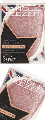 Расческа массажная Тангле Тизер розовое золото - Tangle Teezer Compact Styler Rose Gold Glaze