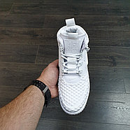 Кроссовки Nike Lunar Force 1 Duckboot All White, фото 3