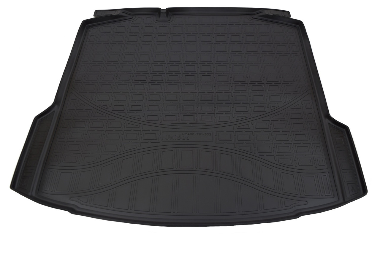 Коврик багажника Norplast для Skoda Rapid (NH) (хэтчбек) (2013-)/ Volkswagen Polo VI (лифтбек) (2020-) (без